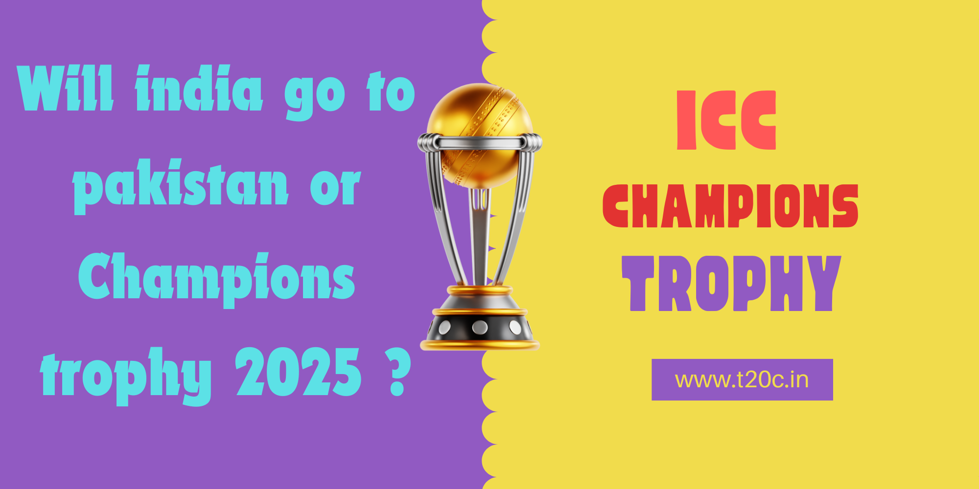 Will india go Champions trophy 2025